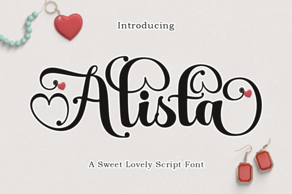 Alista Script Font for Elegant Digital Branding