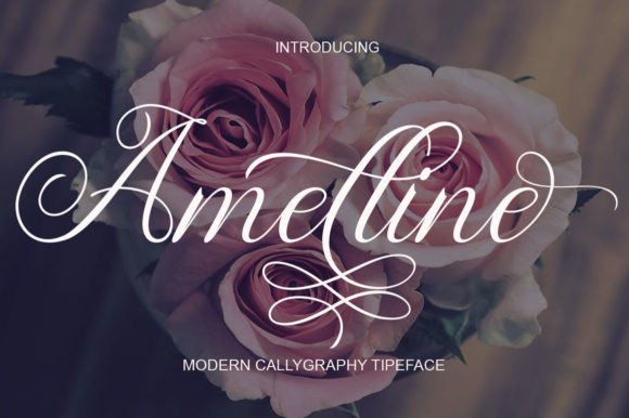 Amelline: A Script Handwritten Font That Feels Like Real Ink