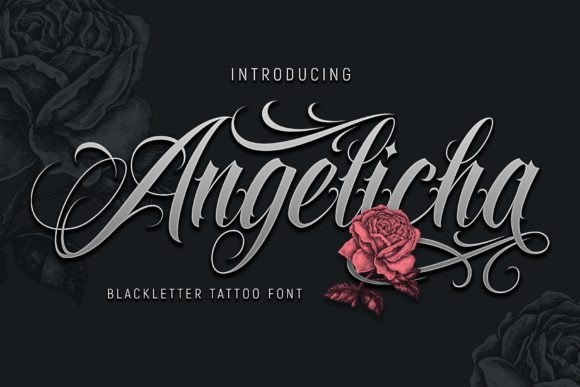 Angelicha: A Contemporary Blackletter Font for Handmade Brands