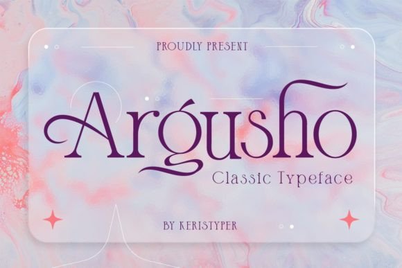 Argusho Font: Elegant Serif for Real Business Branding