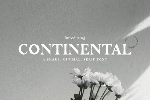 Continental Serif Font for Professional Branding