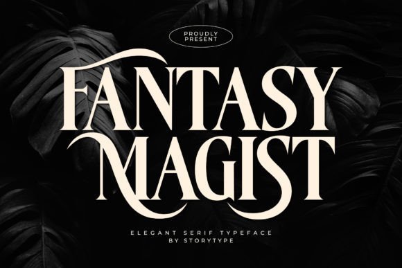 Fantasy Magist: A Modern Serif Font for Elegant Brand Identity