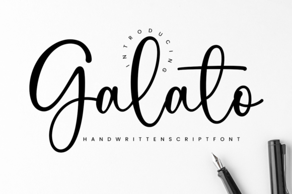 Galato: A Delicate Script Font for Elegant Digital Branding