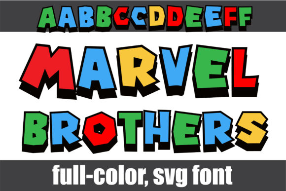Marvel Brothers Font for Bold, Friendly Branding