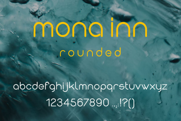 Mona Inn Font: Modern Minimal Sans Serif for Branding