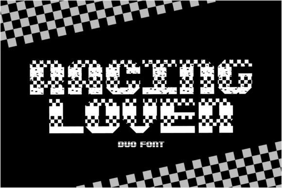 Racing Lover: A Race-Styled Decorative Font for Bold Branding