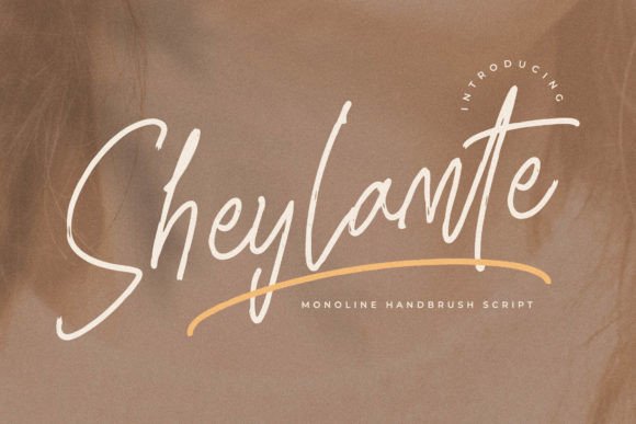 Sheylamte: A Monoline Handbrush Script Font for Digital Branding
