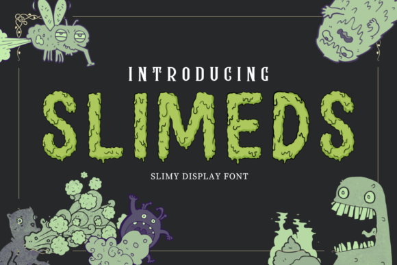 Slimeds: A Playful Color Font for Creative Digital Brands