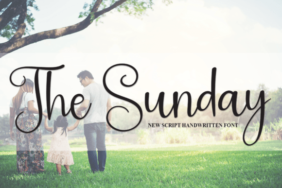The Sunday: A Sweet & Friendly Handwritten Font for Small Businesses