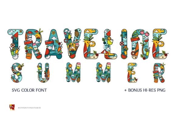 Traveline Summer Font for Summer Branding That Feels Authentic