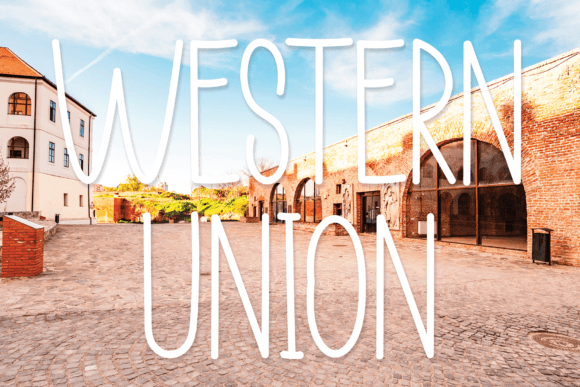 Western Union Font for Warm, Human-Centered Campaigns